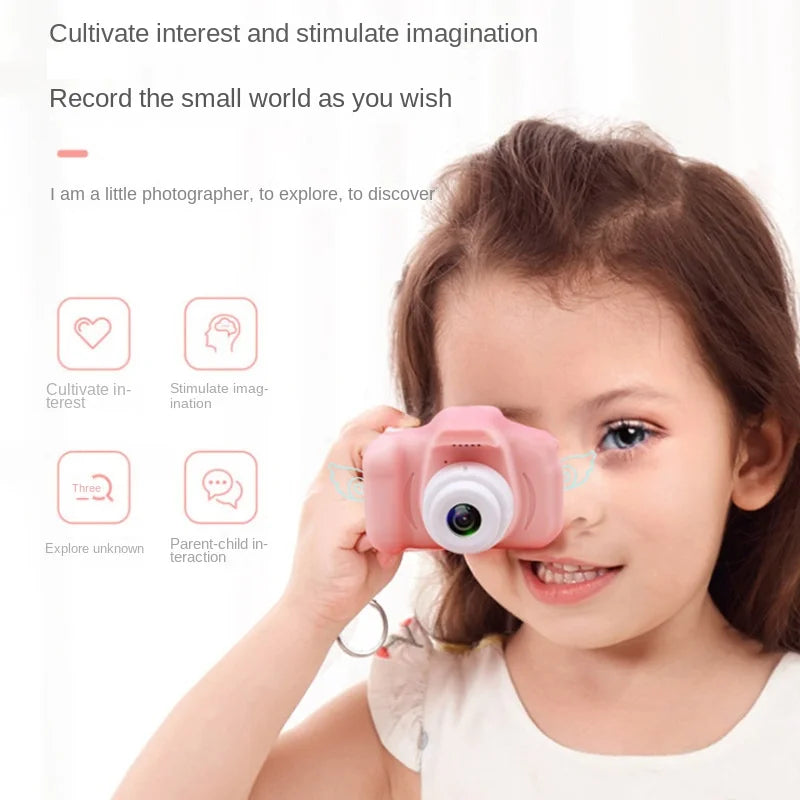 Cute Cartoon Full HD Video Digital Camera Instant