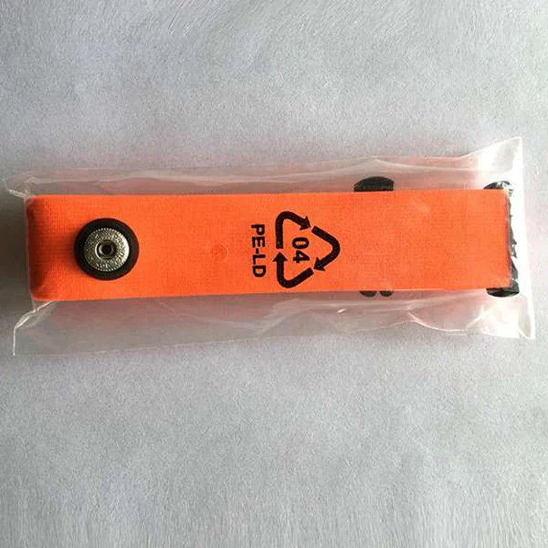 2 Pcs Elastic Heart Rate Chest Belt Strap