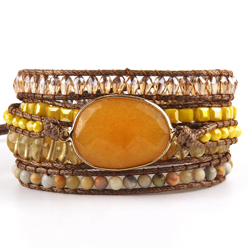 Fashion Handma Bohemian Women Jewelry Accessory Mixed Natural