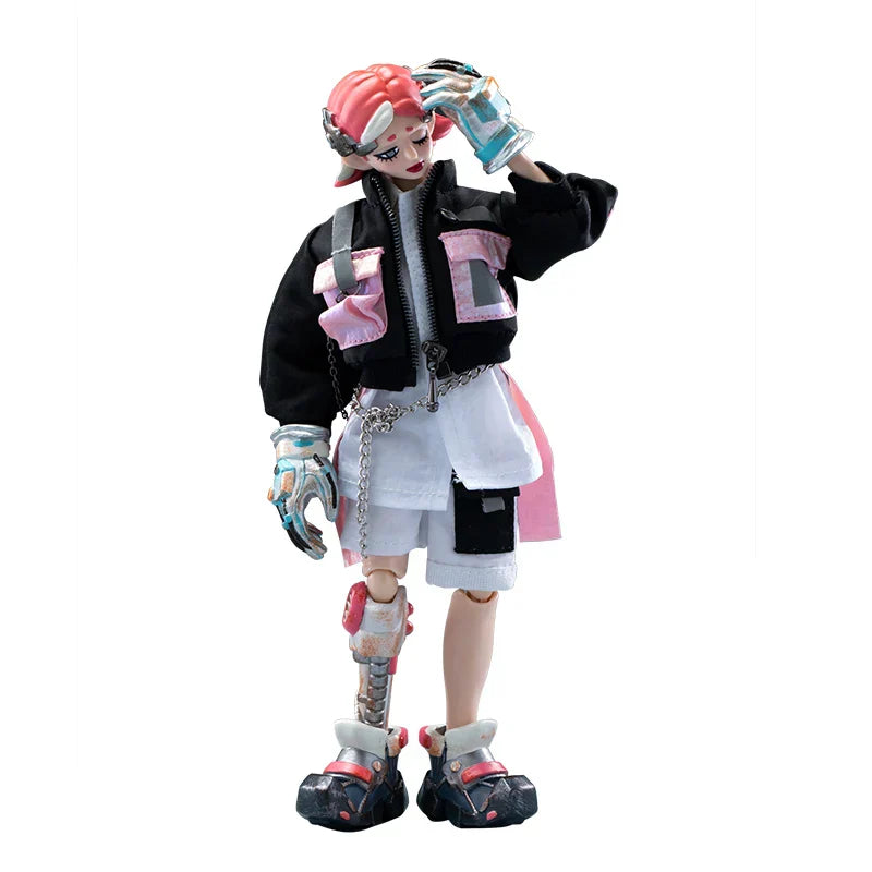 21cm Anime Warrior Doll Action Figurine Model Toys