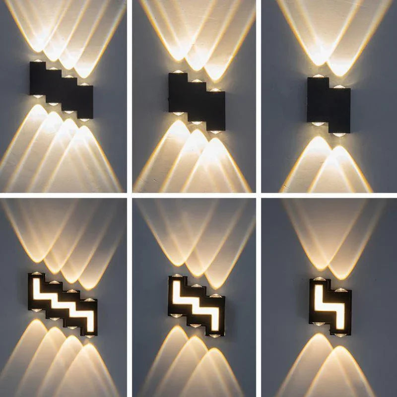 Creative Design Dual Head Luminous Porch Light Outdoor