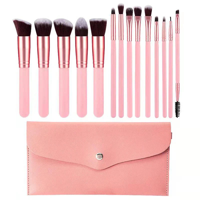 14 PCS Makeup Brushes Set Eye Shadow Foundation