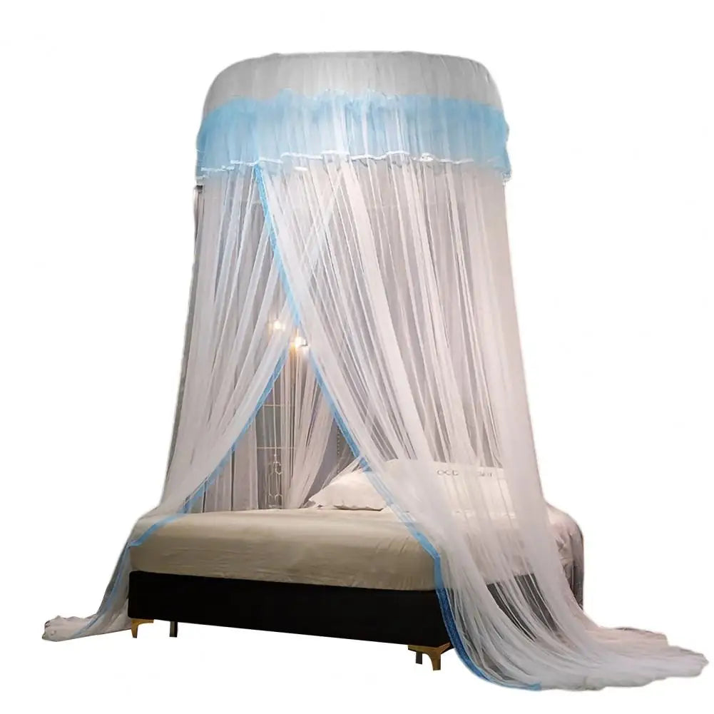 Breathable Hanging Mosquito Net Top Hook Lace Bed