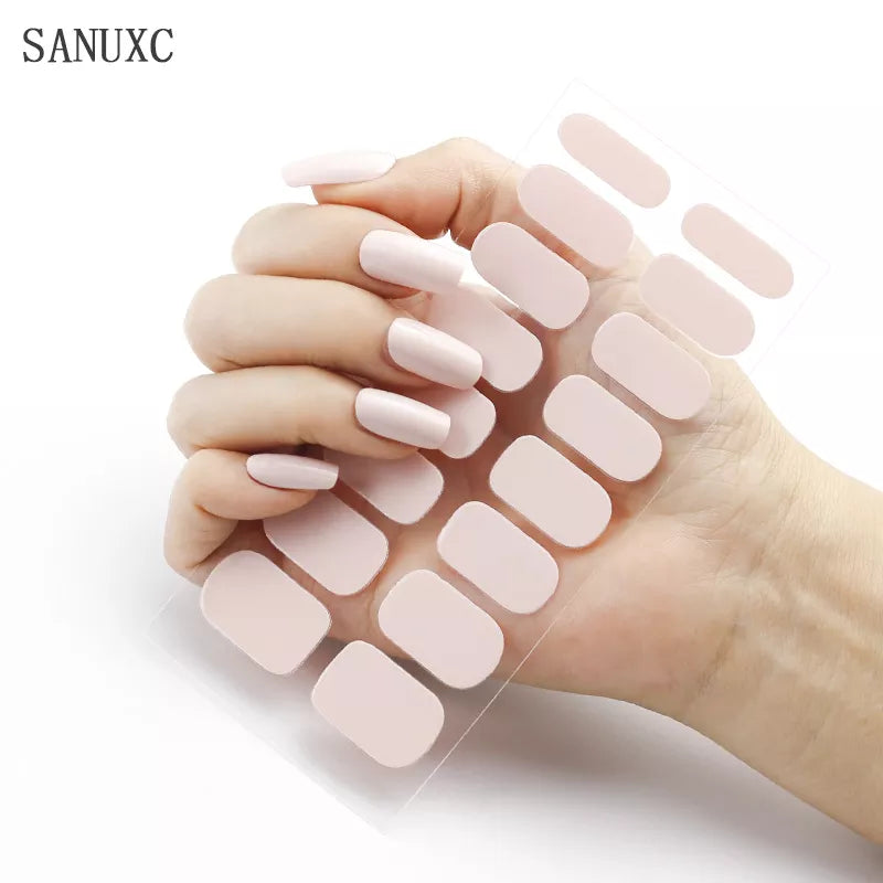 Sanuxc Summer Nail Sticker High Quality Use 100
