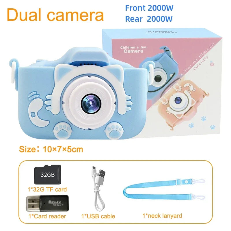 Child Camera Toy 1080P HD Screen Outdoor Toys