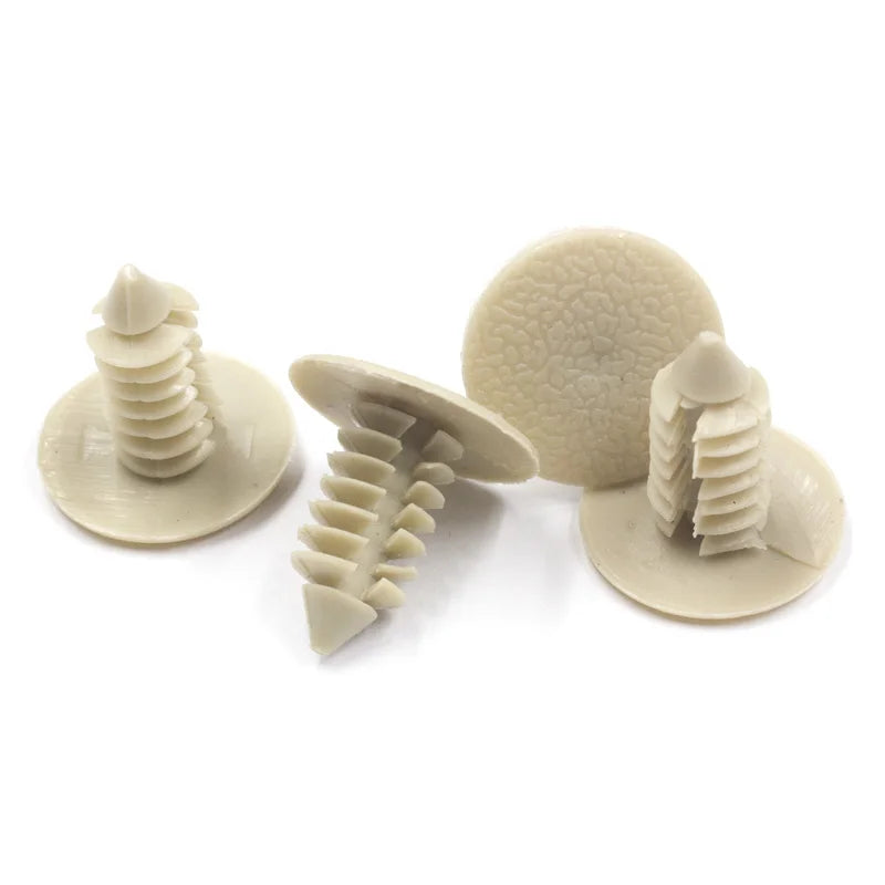 50pcs 8mm 9mm Clips Plastic Rivets for Buick
