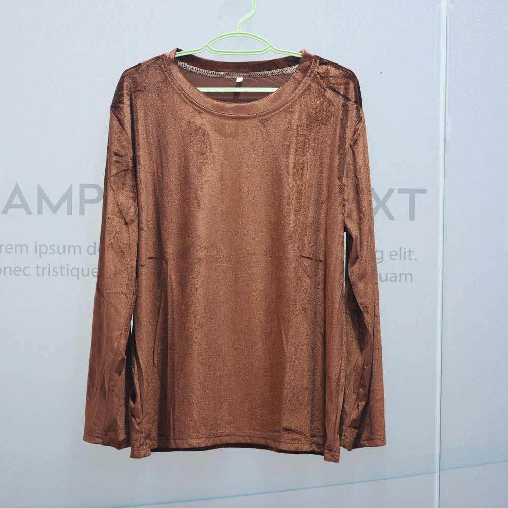 Plus Size Spring Long Sleeve Loose Early Autumn