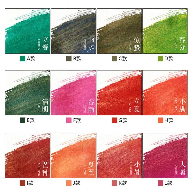 Gold Powder Colored Ink 1 Bottle 5ml Refill