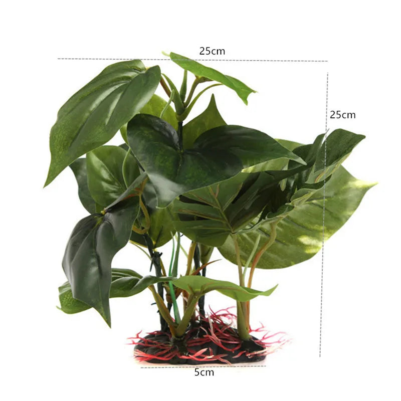 24-52cm Large Aquarium Plants Plastic Grass Fish Tank