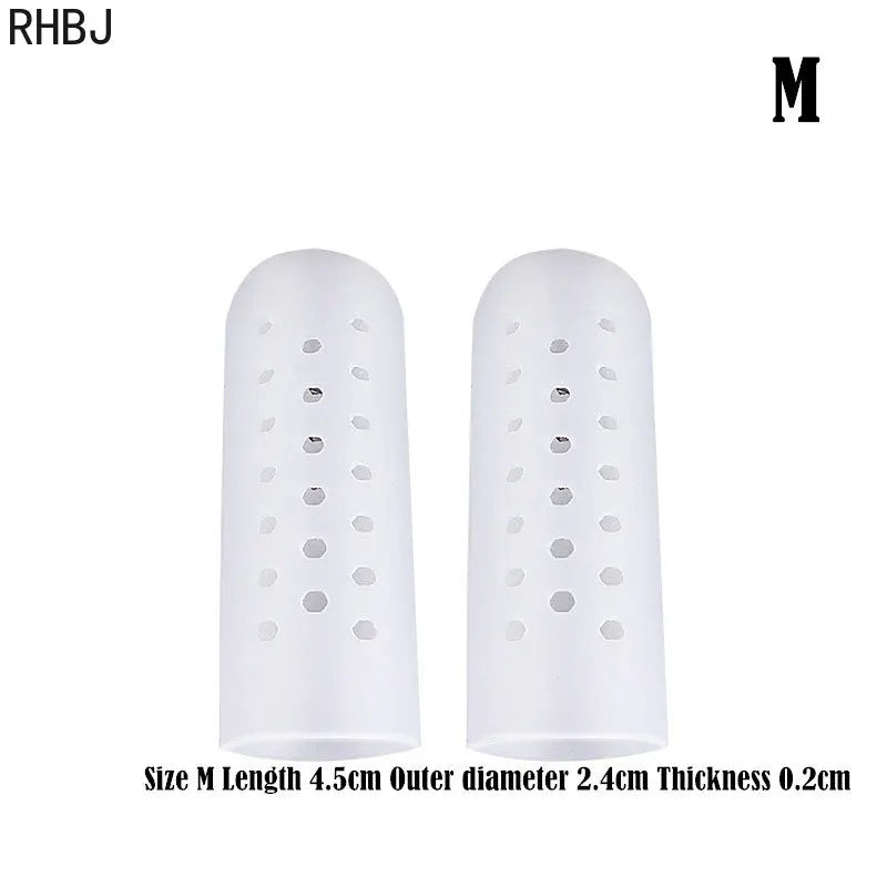 2Pcs Silicone Gel Thumb Corrector Bunion Foot Toe