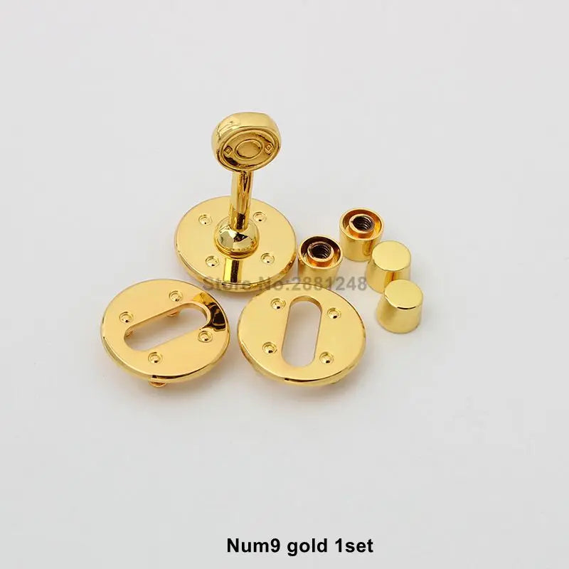 New Rectangle Eyelets Hanger Metal Lock for Bag