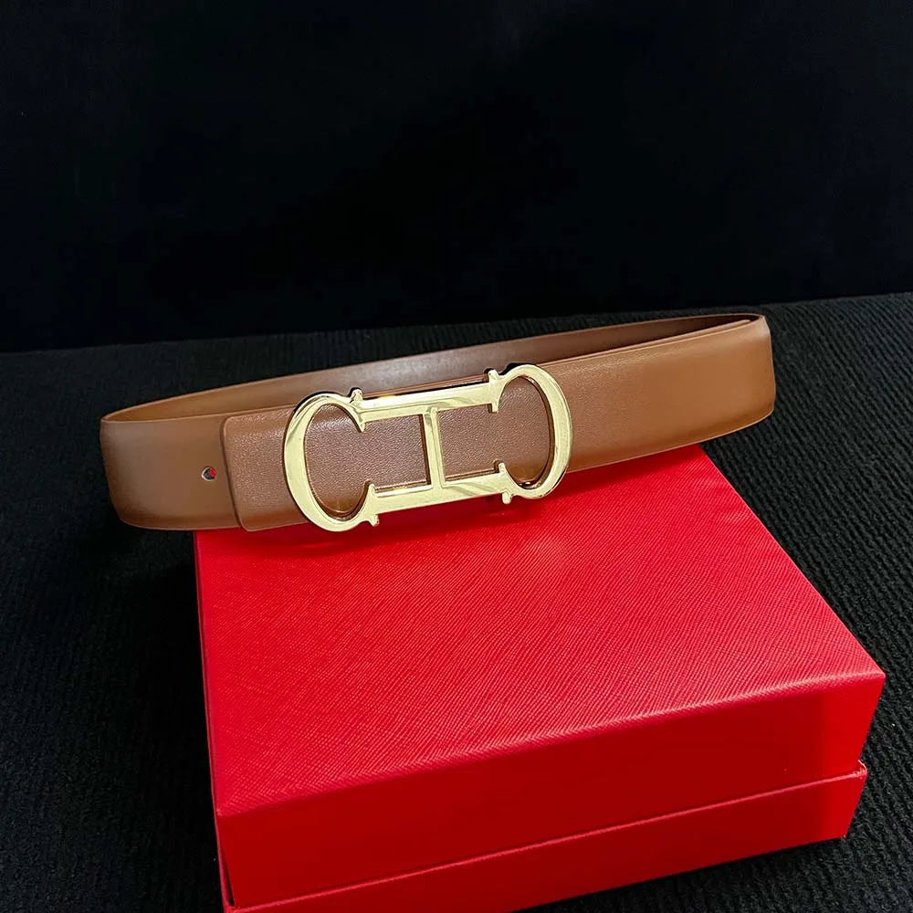 Fashion Woman Luxury Belt Famous Brand Waistband CH