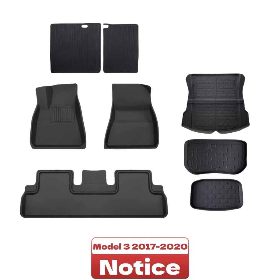 Model Y Model 3 Floor Mat 2017-2023 Luggage
