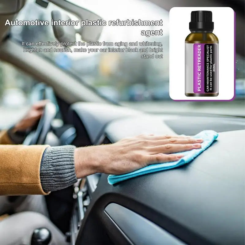 Car Cleaning Products Plastic Leather Restore Interior Care