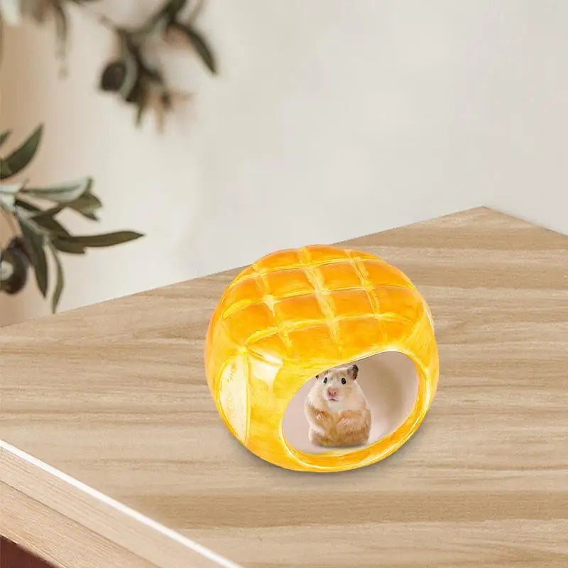 Ceramic Hamster Hut Cooling Small Pet Ceramic House