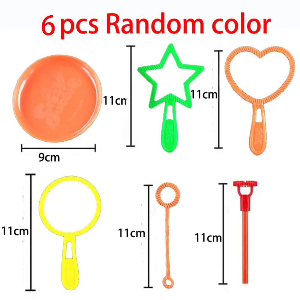 37Pcs Bubble Blowing Tools Soap Bubble Stick Set