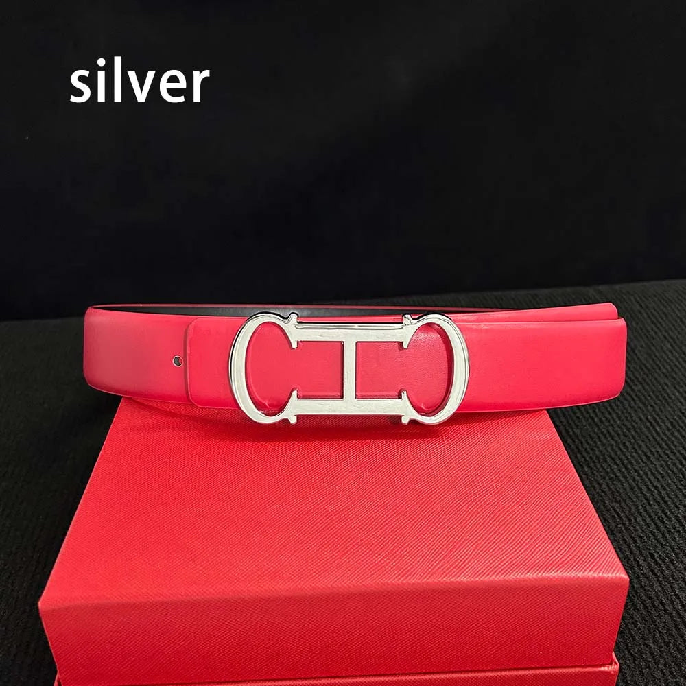 Fashion Woman Luxury Belt Famous Brand Waistband CH