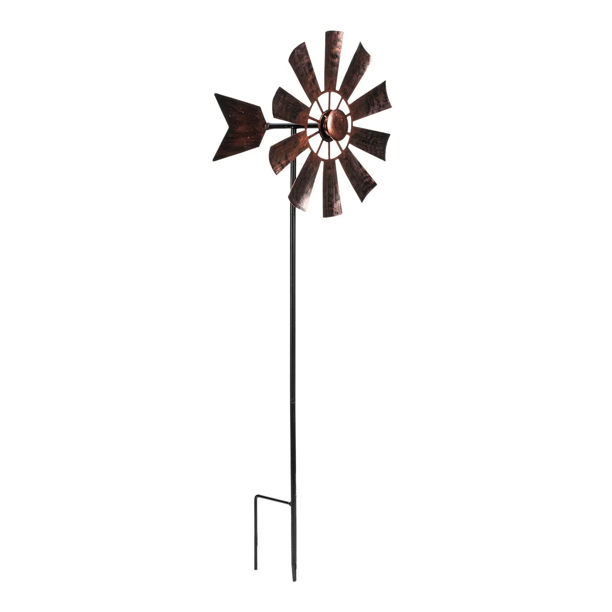 Metal Pinwheels Large Outdoor Ornaments Garden Stake Windmill