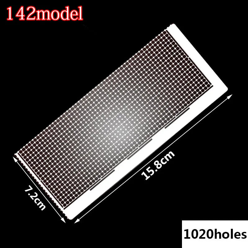 800/1020/2200holes Stainless Steel Ruler For Diamond Painting Embroidery