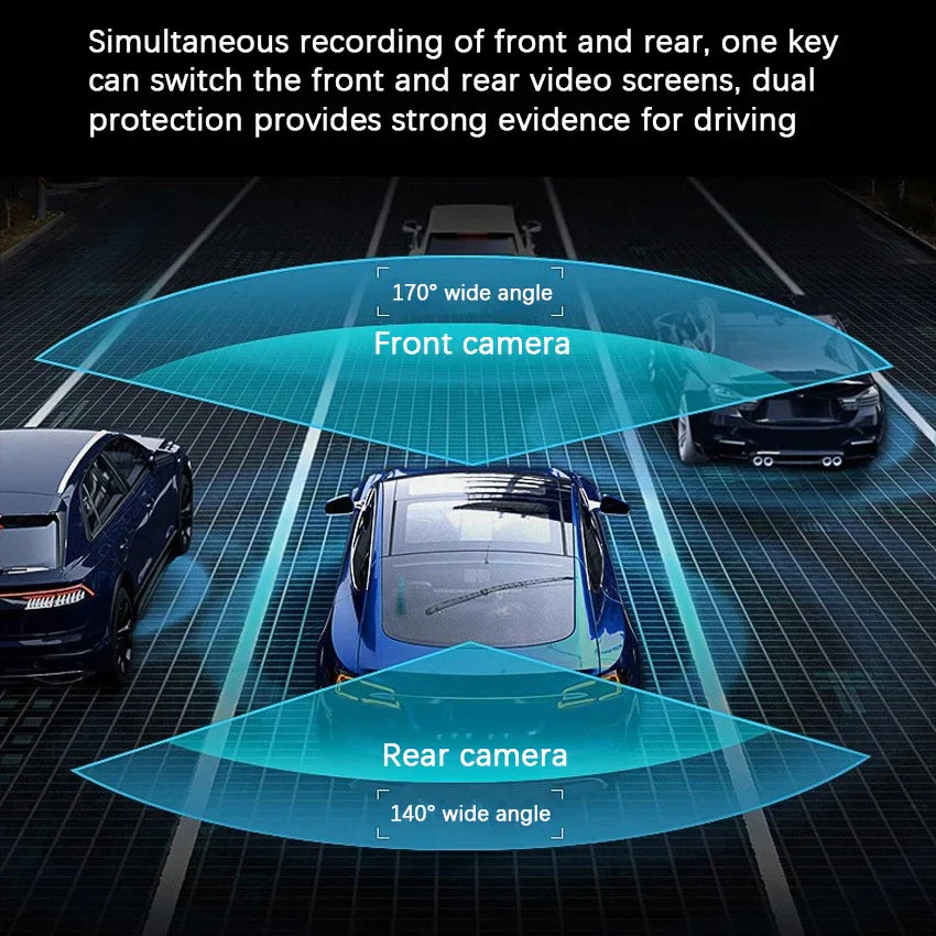 Car DVR 4K Dash Cam for Volkswagen Tiguan
