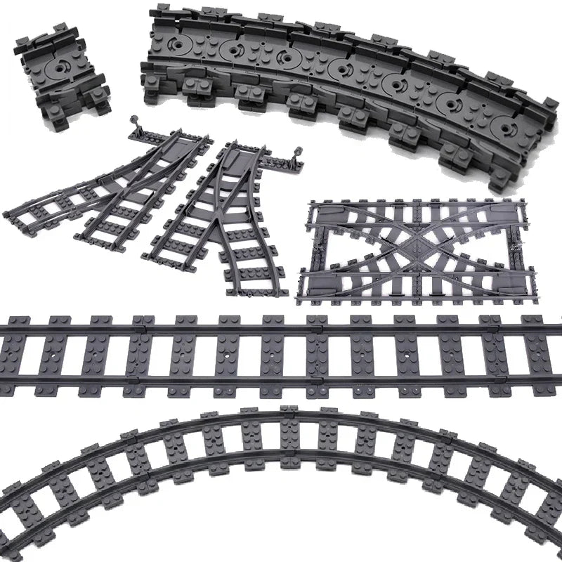 City Trains Train Rail Crossing Track Rails Soft