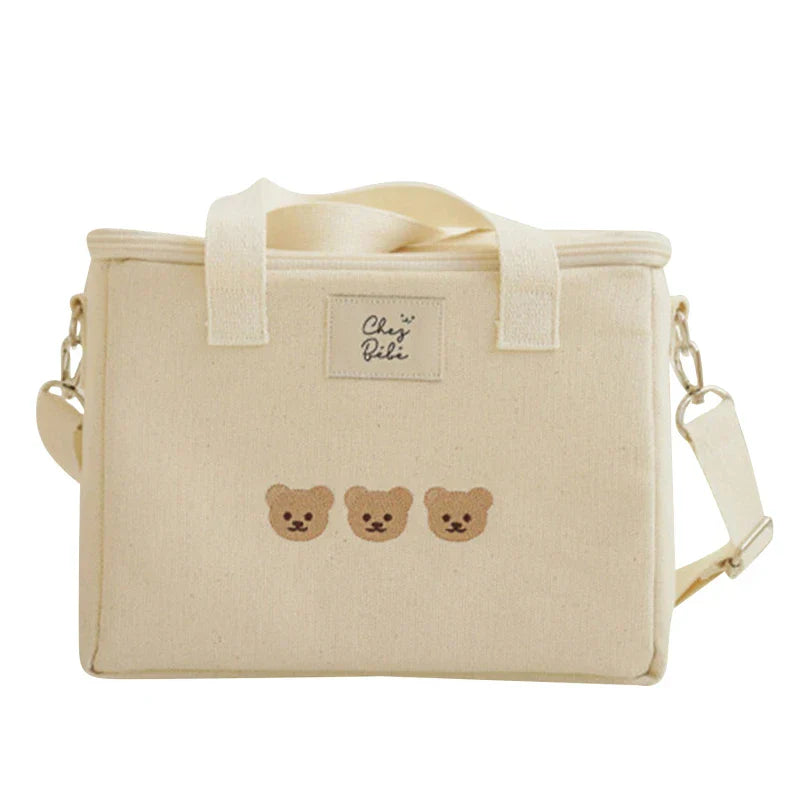 Multifunctional Mother Baby Bag Diaper Bags Waterproof Bear