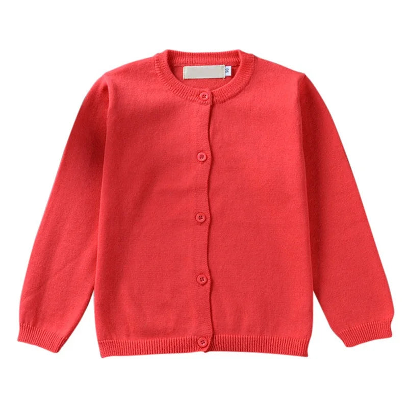Autumn Kids Sweater Coat Baby Warm Knitwear Children
