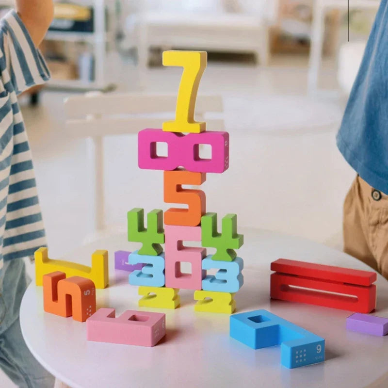 3D Digital Puzzle Number Building Block Set Baby