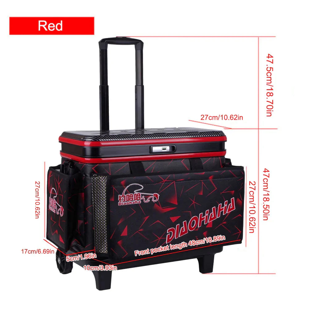 Multifunction Fishing Bag Rod Bait Fish Storage Bag