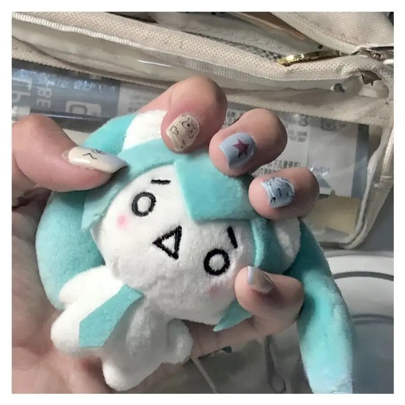 Hatsune Miku Cartoon Expression Plush Doll Pendant Super