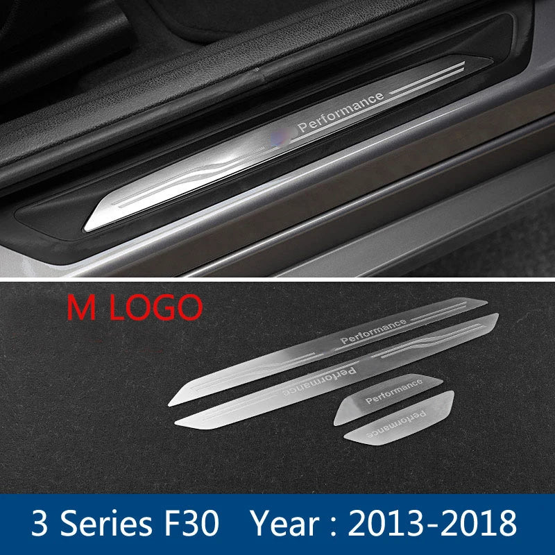 Accessories Door Sill Scuff Plate Guards Protector Sticker