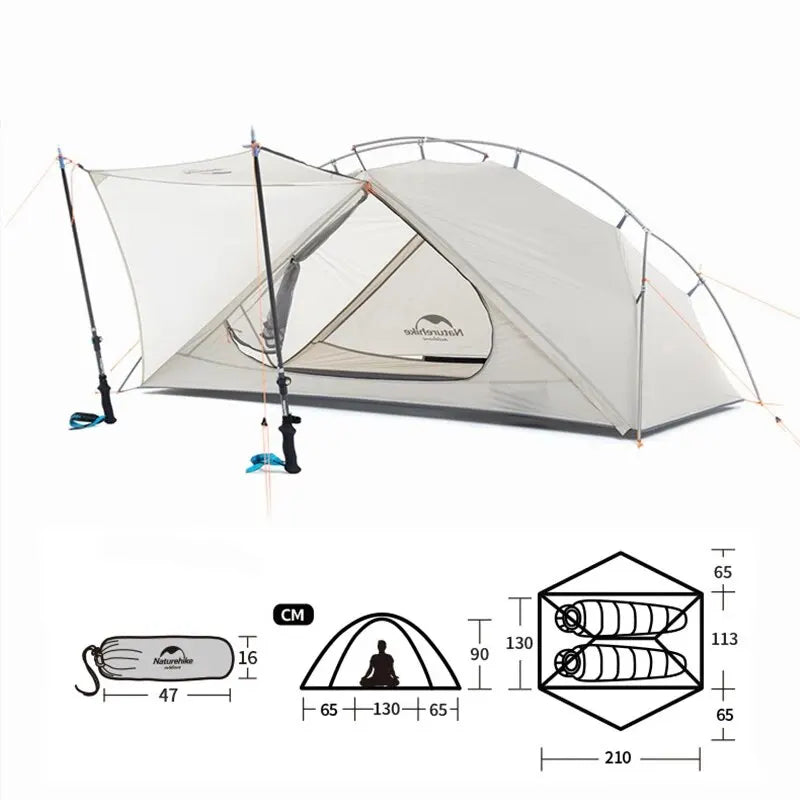 Naturehike Camping Tent Ultralight Portable 1 Person Shelter