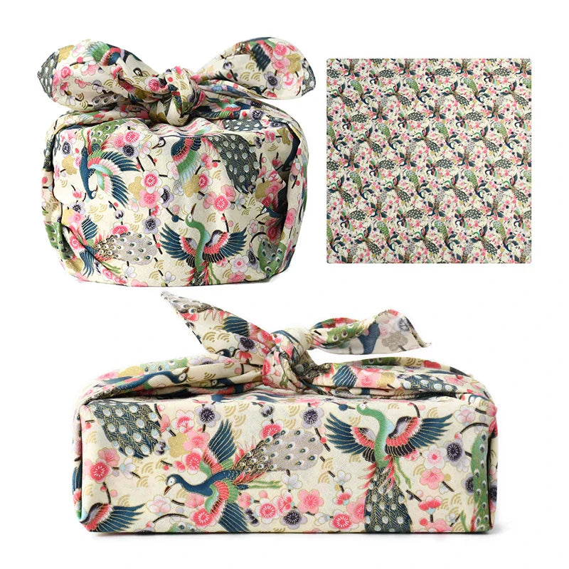 70x70cm Japanese Handkerchief Furoshiki Bento Wrapping Cloth Concise