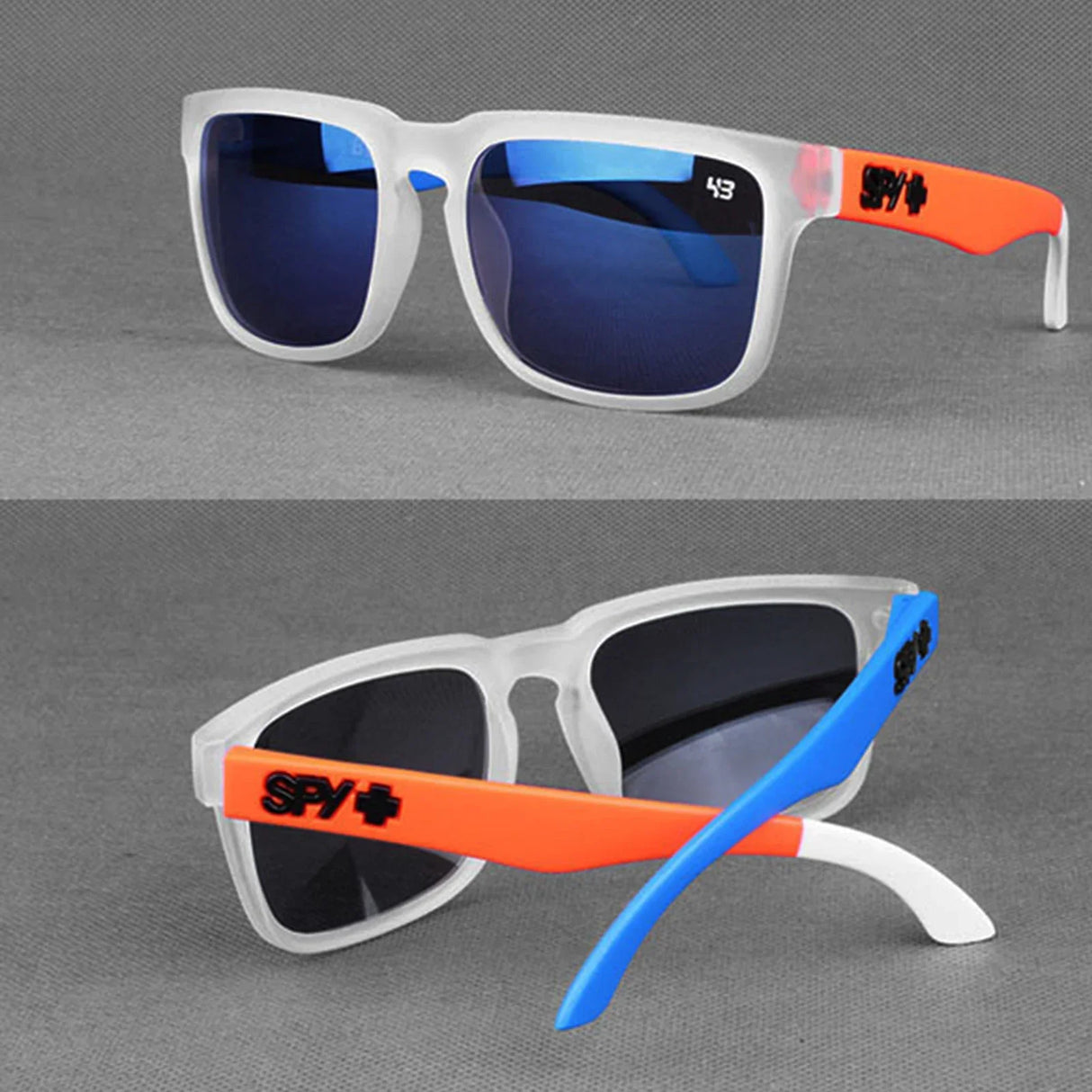 40 PCS KEN BLOCK Coloured Sunglasses Men Women