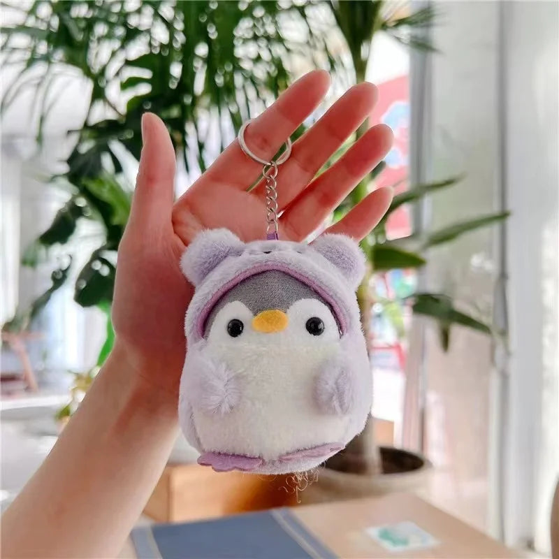 New Small Penguin Plush Keychains Cute Plushie Doll