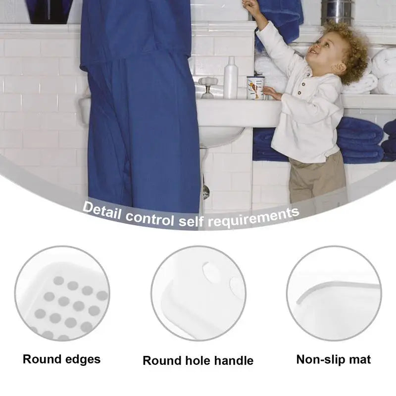 Portable Toilet Squatty Step Stool Non-slip and Durable