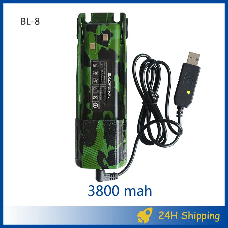 Baofeng UV 82 Battery BL-8 Walkie Talkies Ham