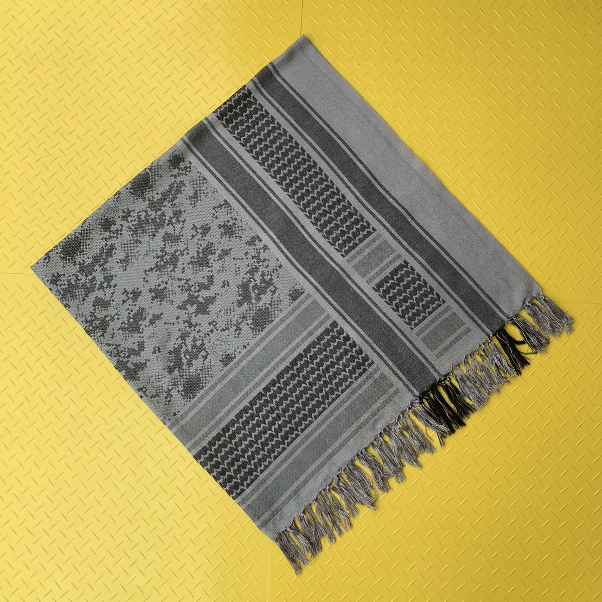 New 125cm Colorful Plaid Muslim Hijab Tactical Desert