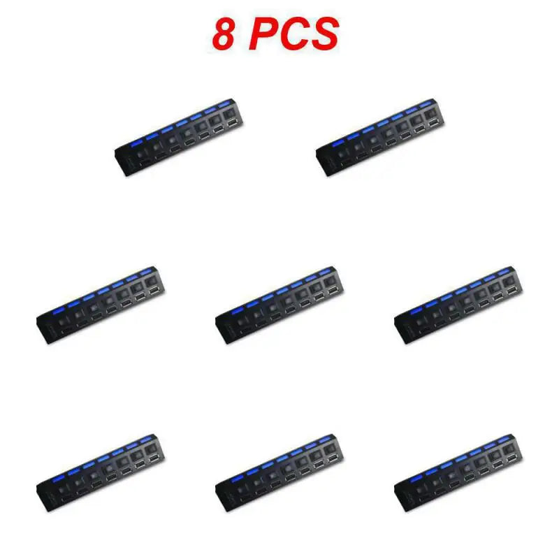 1~8PCS USB Hub USB 2.0 Hub Multi USB
