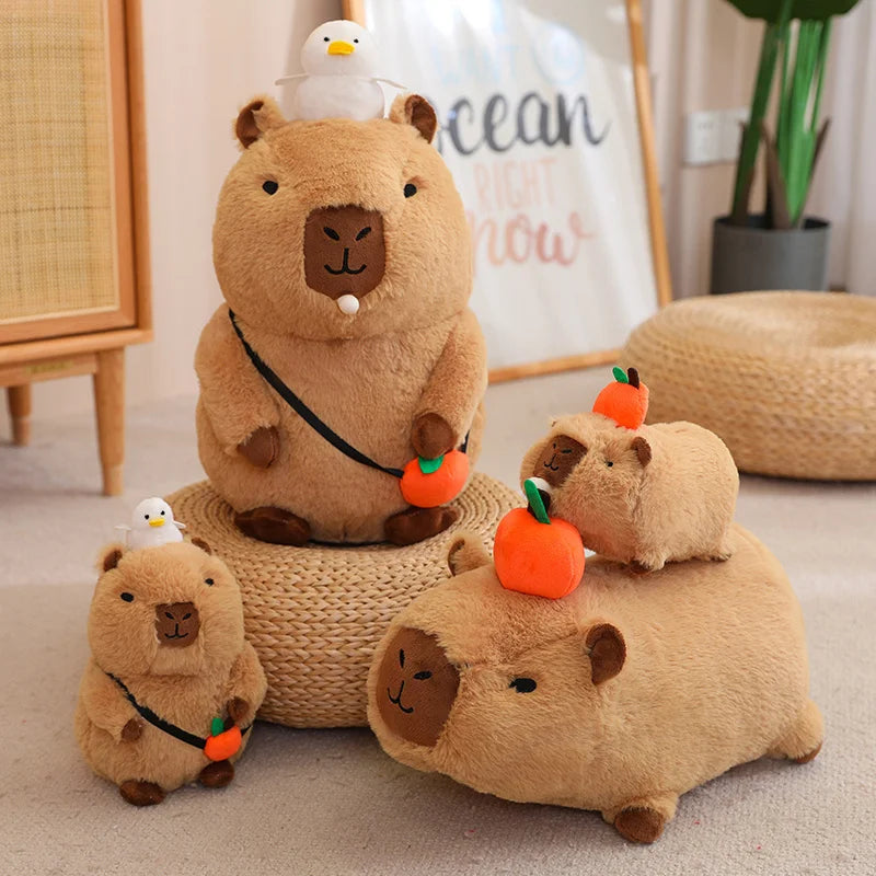 Capybara Plush Toy Simulation Capibara Cosplay Unicorn Dinosaur