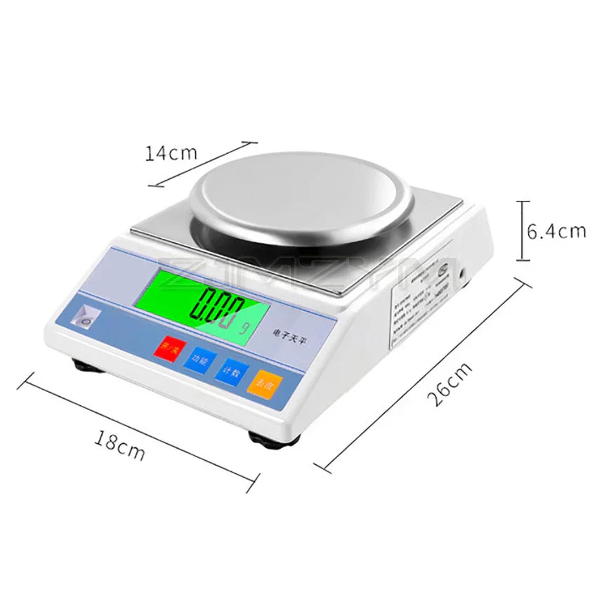 300/600/1000g Electronic Balance High Precision 0.01g Digital Electric