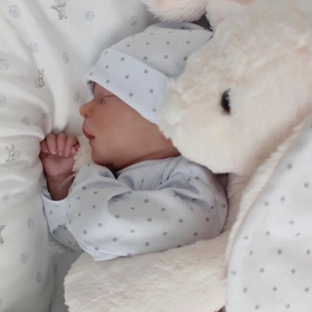 43CM Reborn Baby Doll Silicone Vinyl Cloth Preemie