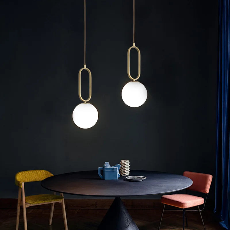 XCLuuHY Modern Pendant Light Nordic Minimalist Hanging Lamp
