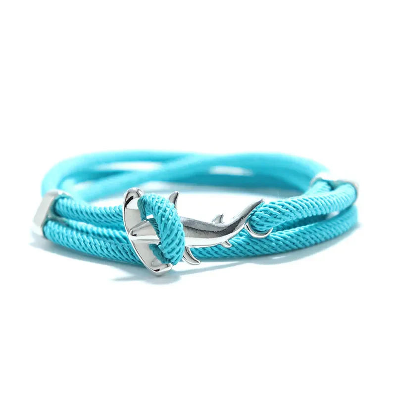 Fashion Animal Bracelet For Men Women Flathead Shark