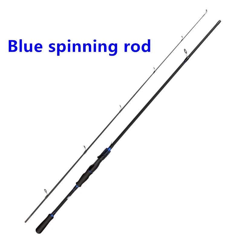 1.65m 1.8m Fishing Rod Carbon Fiber Spinning/Casting Fishing