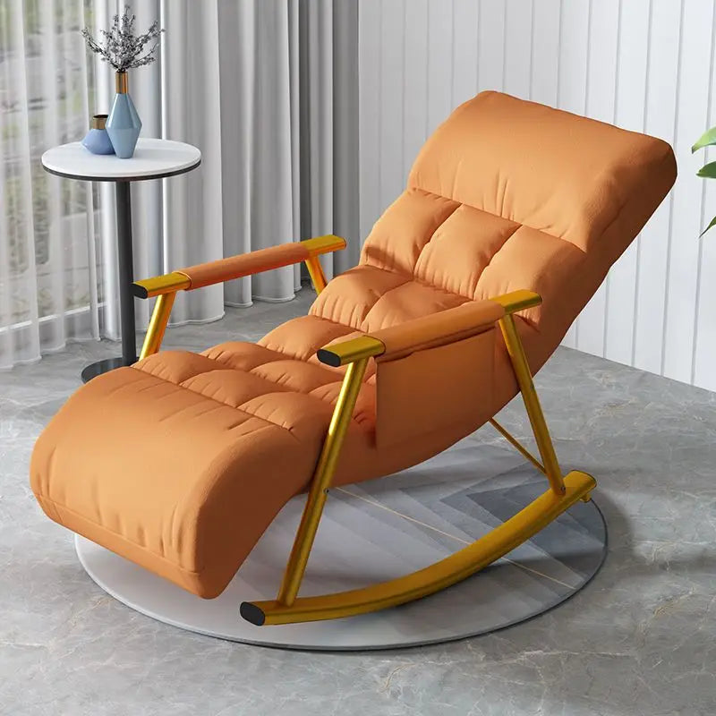 Nordic Rocking Chair, Deck Chair Lazy Household BalconyAdult