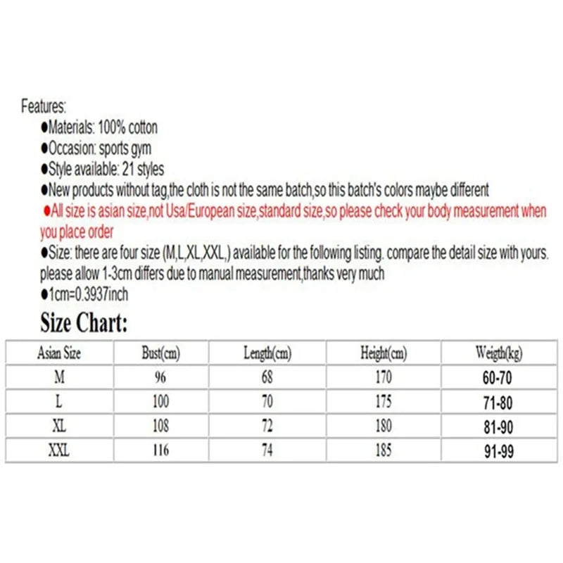 Mens Professional Bodybuilding Singlet Sports Muscle Tank Tops