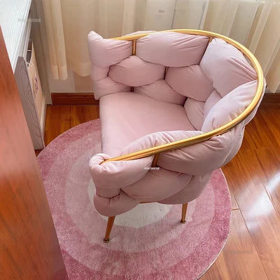 Nordic Metal Living Room Chair for Living Room