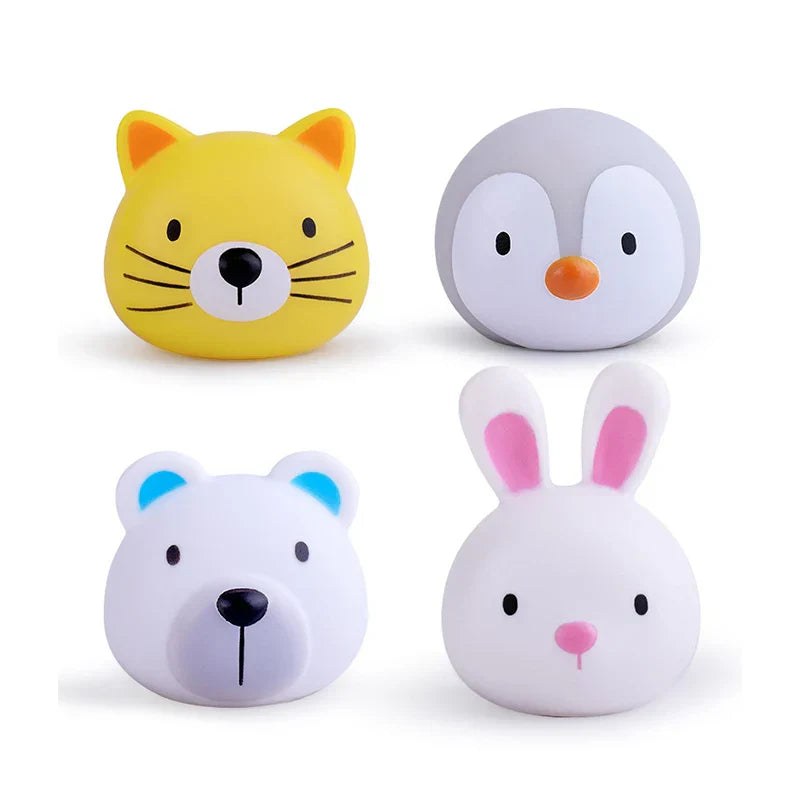 Baby Cute Animals Bath Toy Swimming Water LED