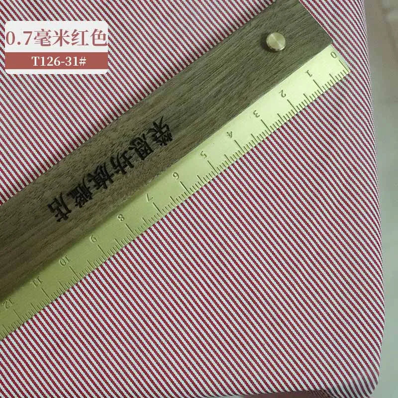 145 Cm*100cm Red Blue White Stripes Fabrics Polyester